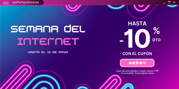 Semana del Internet Parfum Palace